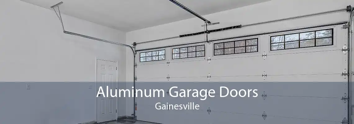 Aluminum Garage Doors Gainesville