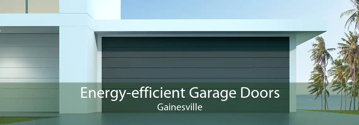 Energy-efficient Garage Doors Gainesville
