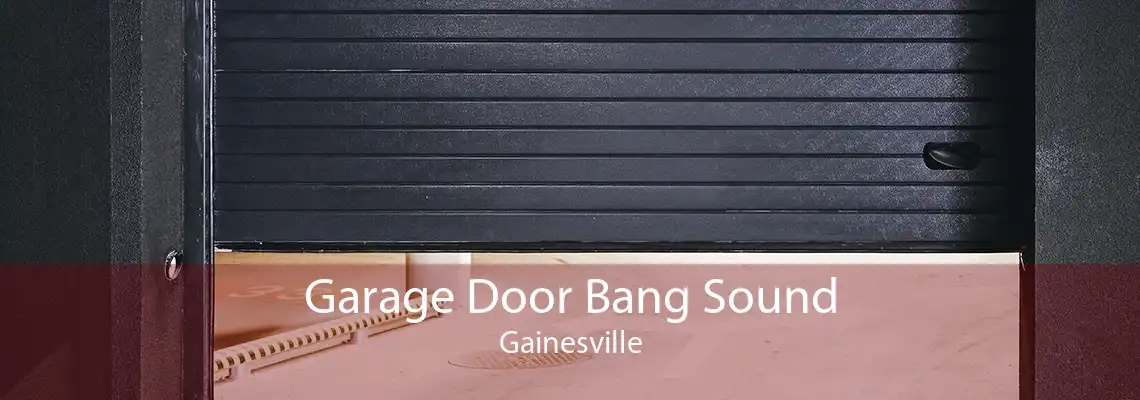 Garage Door Bang Sound Gainesville