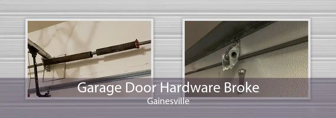 Garage Door Hardware Broke Gainesville
