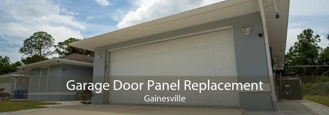 Garage Door Panel Replacement Gainesville
