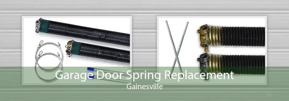 Garage Door Spring Replacement Gainesville