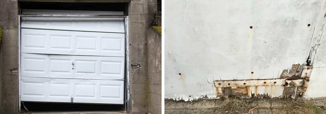 Rotten Commercial Garage Door Repair in Gainesville