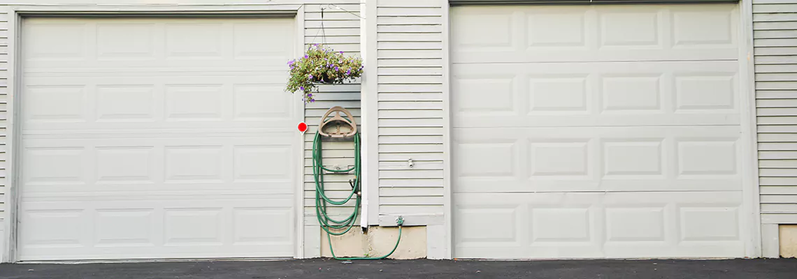 Sectional Garage Door Dropped Down Repair in Gainesville