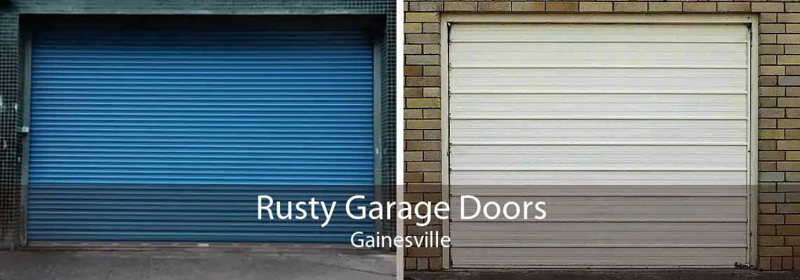 Rusty Garage Doors Gainesville