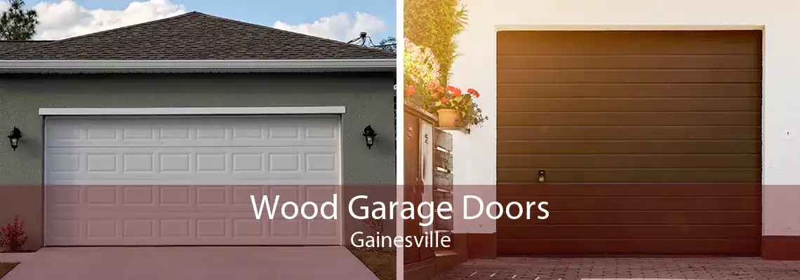 Wood Garage Doors Gainesville